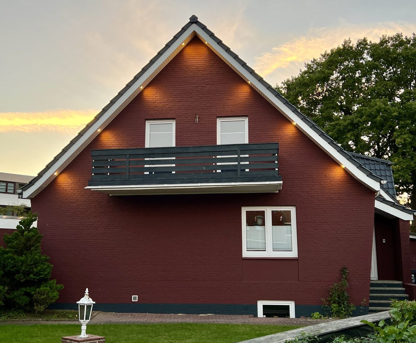 Haus Lea in Kellenhusen am Abend